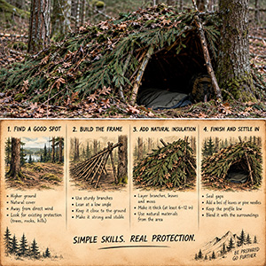 Vintage visual reference for practical survival projects