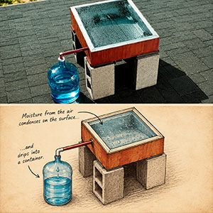 Vintage visual reference for practical survival projects