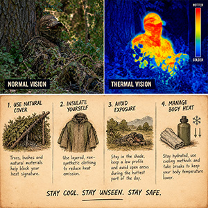 Vintage visual reference for practical survival projects